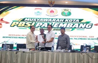 Ratu Dewa kembali nakhodai PBSI Palembang, Target Raih Emas dan cetak atlet usia dini