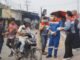 Respons Cepat Dampak Karhutla, PHE Jambi Merang Bagikan Masker ke Warga Sekitar