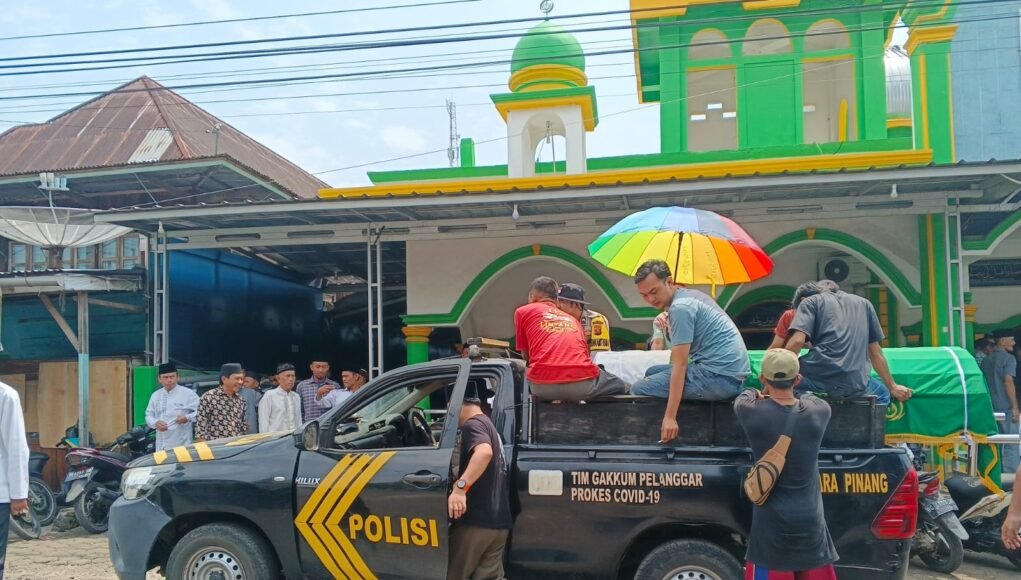 Polda Sumsel Perkuat Pelayanan Humanis, Si Baja Polsek Muara Pinang Antar Jenazah Warga