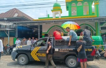 Polda Sumsel Perkuat Pelayanan Humanis, Si Baja Polsek Muara Pinang Antar Jenazah Warga