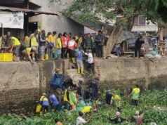 Kodim 0418 dan Pemkot Palembang Bersihkan Sungai Sekanak di Program Indonesia Asri 2026