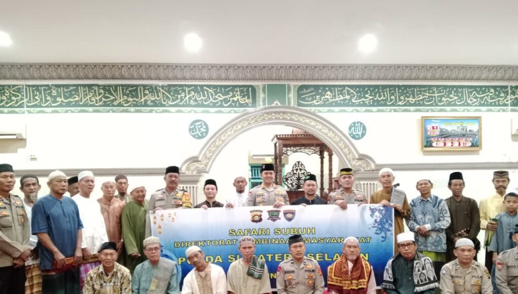 Polda Sumsel Sapa Warga Sukajaya, Perkuat Kamtibmas Lewat Program MENYA-LA