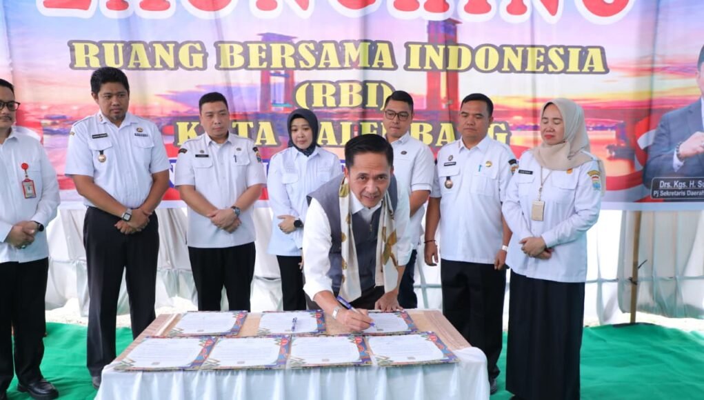 Delapan Kelurahan di Palembang Jadi Pilot Project Ruang Bersama Indonesia, Wali Kota Ratu Dewa: Jangan Hanya Seremonial Launching