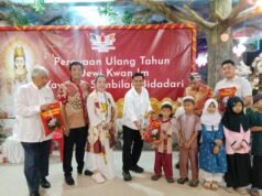 Rayakan HUT ke-22, Yayasan Sembilan Bidadari Palembang Berbagi Kasih dengan Anak Yatim