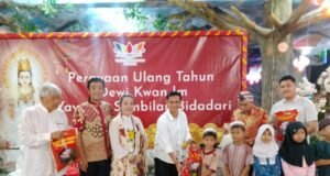Rayakan HUT ke-22, Yayasan Sembilan Bidadari Palembang Berbagi Kasih dengan Anak Yatim