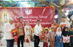Rayakan HUT ke-22, Yayasan Sembilan Bidadari Palembang Berbagi Kasih dengan Anak Yatim