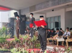 Sekda Palembang Kembali Aktif, hari pertama langsung hadiri upacara Hari Kesaktian Pancasila