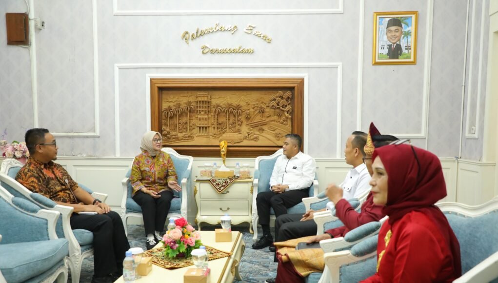 Belajar Tata Kelola Protokol, Wawako Pangkalpinang Silaturahmi ke Pemkot Palembang