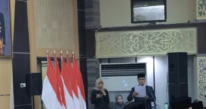 Wali Kota Ratu Dewa Ikuti Pengukuhan KDEKS se-Sumsel, Siap Dorong Ekonomi Syariah di Palembang