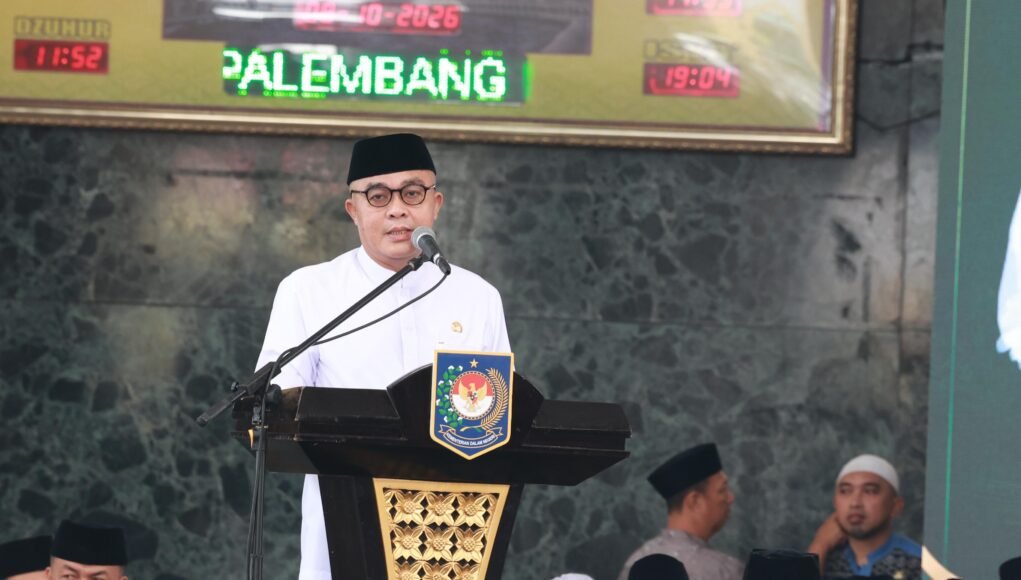 Palembang Menangis , Gema Dzikir dan Sholawat di Masjid Darusaid Memohon Hujan di Tengah Kepungan Asap