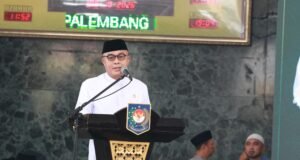 Palembang Menangis , Gema Dzikir dan Sholawat di Masjid Darusaid Memohon Hujan di Tengah Kepungan Asap