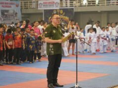 1.943 Karateka Berlaga di Wadokai Open Tournament Piala Pangdam II/Sriwijaya