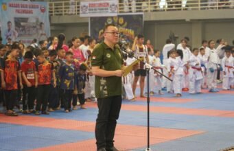 1.943 Karateka Berlaga di Wadokai Open Tournament Piala Pangdam II/Sriwijaya