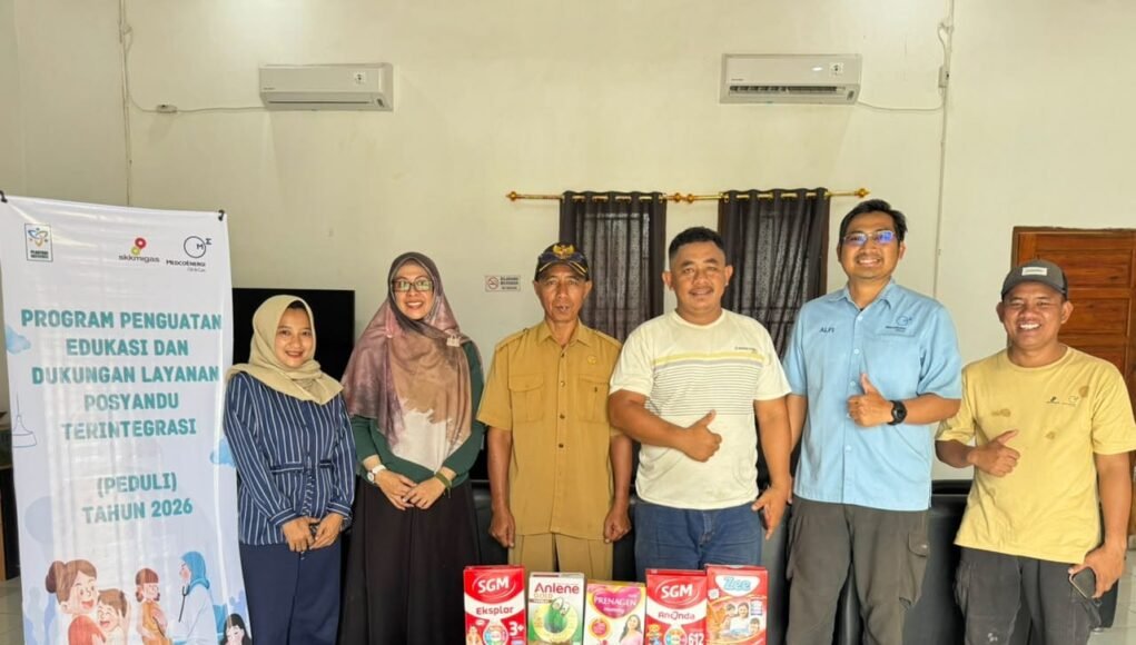 Hadapi Dampak Karhutla, SKK Migas dan Medco E&P Salurkan Ribuan Kotak Masker ke 14 Desa di Muba