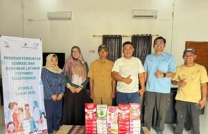 Hadapi Dampak Karhutla, SKK Migas dan Medco E&P Salurkan Ribuan Kotak Masker ke 14 Desa di Muba