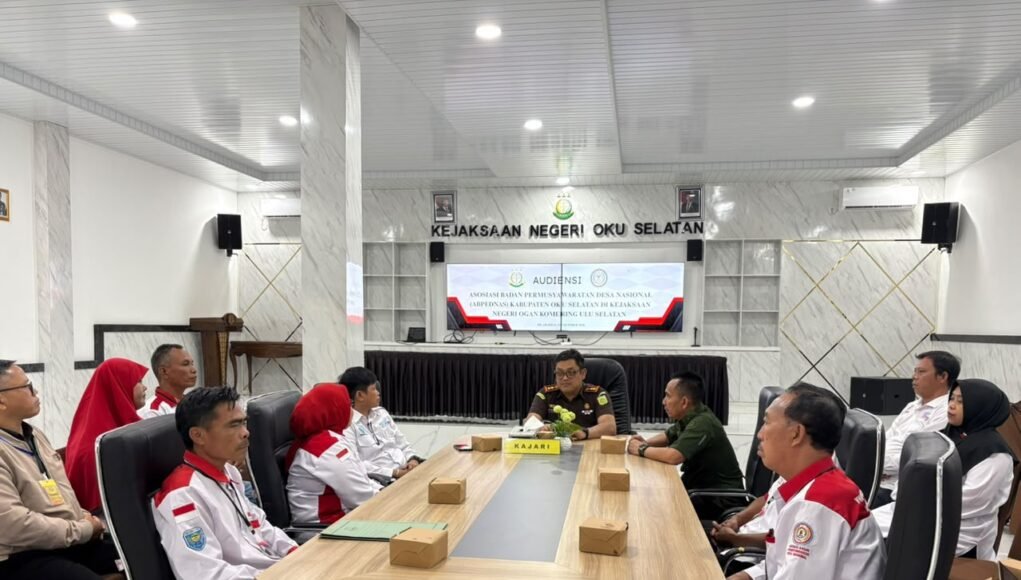 Tak main main , Kajari OKU Selatan Bambang Setiawan Gandeng Wartawan & Kades Se-Kabupaten, Kunci Gerakan Jaga Desa Lawan Korupsi