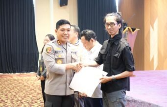 Kapolda Sumsel Bersama Wakapolda dan PJU Pererat Sinergi dengan Insan Pers