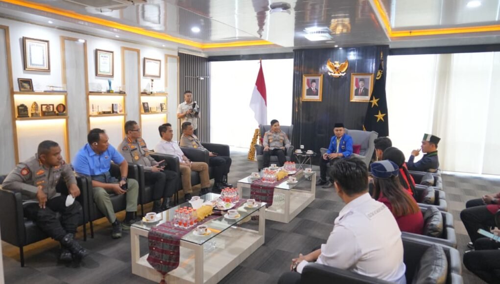 Kapolda Sumsel Terima Aliansi Cipayung Plus, Bahas Karhutla hingga Pemberantasan Narkoba