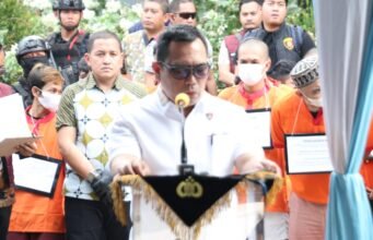 Musnahkan Narkotika Senilai Rp21,79 Miliar, Polda Sumsel Selamatkan 370 Ribu Jiwa